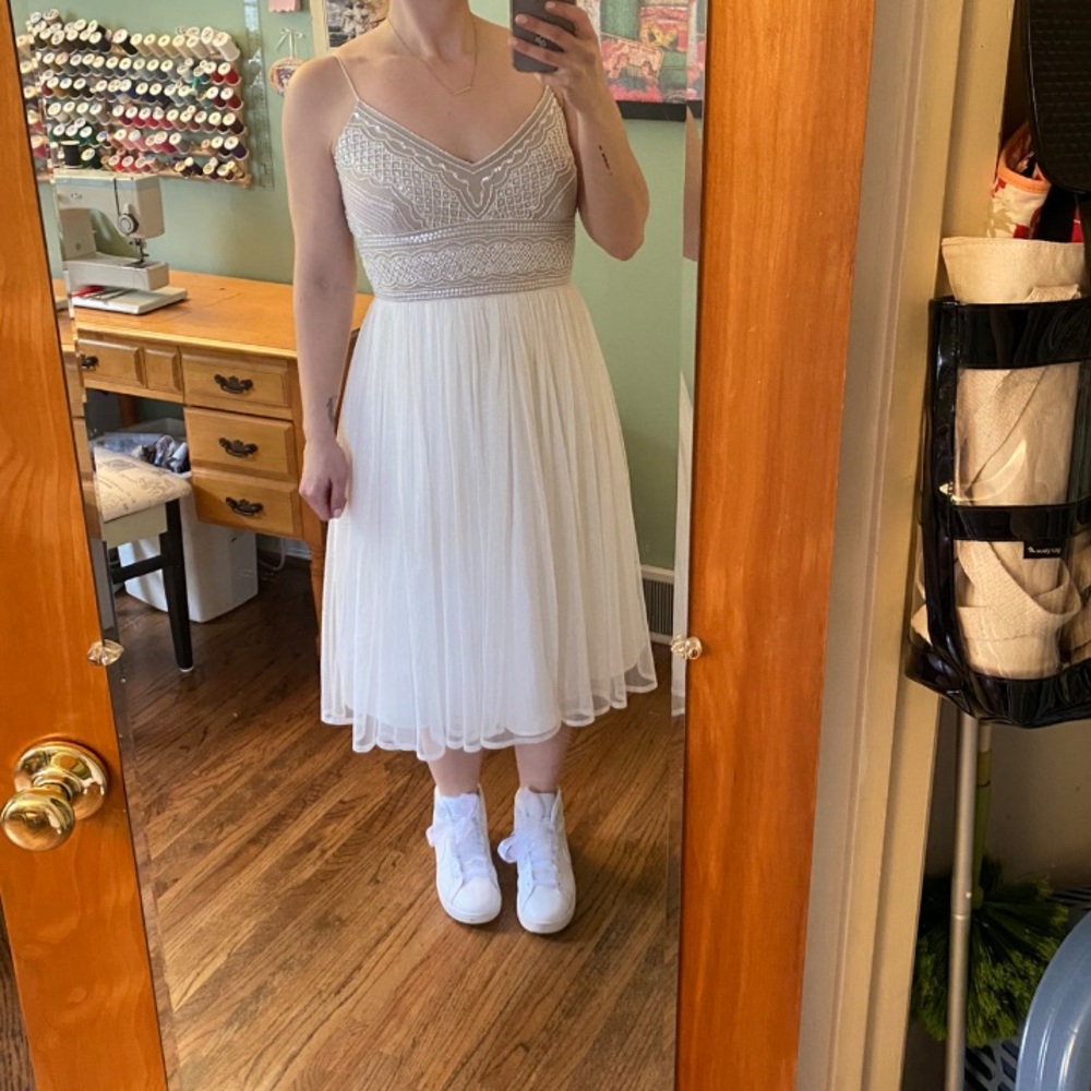 Adrianna Papell Naya Bhldn dress size 8